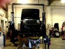 Professional vehicle lifting equipment at Ozzie's Body Shop, located at Loveland, CO, 80538, allows our damage estimators a clear view of all collision related damages.