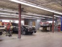 Twin City Auto Body -
 Professional vehicle lifting equipment at Twin City Auto Body, located at Bloomington, MN, 55420, allows our damage estimators a clear view of all collision related damages.