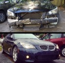 At Universal Body Shop & Collision, we are proud to post before and after collision repair photos for our guests to view.