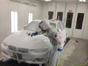 A professional refinished collision repair requires a professional spray booth like what we have here at Bopp Collision Center, Llc in Columbia, MO, 65202.