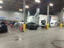 A neat and clean and professional refinishing department is located at J P Auto Body, South San Francisco, CA, 94080