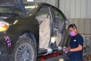 Professional preparation for a high quality finish starts with a skilled prep technician.  At Collision Works Of Derby, in Derby, KS, 67037, our preparation technicians have sensitive hands and trained eyes to detect any defects prior to the final refinishing process.