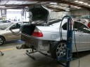 San Joaquin Collision
3816 Fruitvale Ave. 
Bakersfield, CA 93308-5112

We are a large collision repair facility with top of the line equipment to handle your collision repair needs.