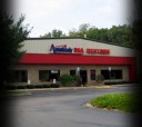 Autobody USA -
7697 Stadium Drive 
Kalamazoo, MI 49009 Westside,Kalamazoo, MI.

 A State of the Art Collision Repair Facility.  Centrally Located for the Convenience of Our Guests.