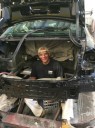 Richmond Auto Body LTD.
91 Merrick Rd 
Amityville, NY 11701

A skilled and very experienced technician gets right into his work  !!!