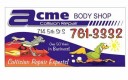 Acme Body Shop
714 5th St S 
Great Falls, MT 59405-2019  Collision Repair Specialists.  Auto Body and Painting.  
For over 50 years, we have served our customers in the Great Falls area.