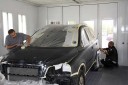 Gustafson Brothers
19161 Gothard St. 
Huntington Beach, CA 92648-2225  Auto Body & Painting Professionals. Collision Repair Experts.  The final preparation checks are made before the refinishing is done.