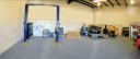 Professional vehicle lifting equipment at Fix Auto Modesto, located at Modesto, CA, 95356, allows our damage estimators a clear view of all collision related damages.