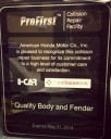 At Quality Body & Fender, in Oakland, CA, we proudly post our earned certificates and awards.