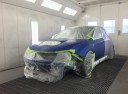 A professional refinished collision repair requires a professional spray booth like what we have here at Advanced Body & Paint in West Valley City, UT, 84119.