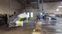 A neat and clean and professional refinishing department is located at Hollister Collision Center, Hollister, CA, 95023