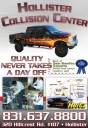 We are a state of the art Collision Repair Facility waiting to serve you, located at Hollister, CA, 95023.