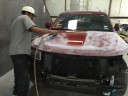 The color sand and buffing process is like putting the icing on a cake.  It just makes it better. These technicians are like jewelry polishers, they are an artist to their trade.  This process gives the vehicle’s finish a mirror like feel and look.  At George's Paint & Body, LLC, Bryan, TX, 77803, we have the best in our industry.