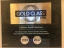 At Mastercraft Auto Body Of Manassas are proud to display our I-CAR plaque showing the years of dedication to training.