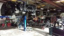 Professional vehicle lifting equipment at St. Matthews Collision Center, located at Louisville, KY, 40207, allows our damage estimators a clear view of all collision related damages.